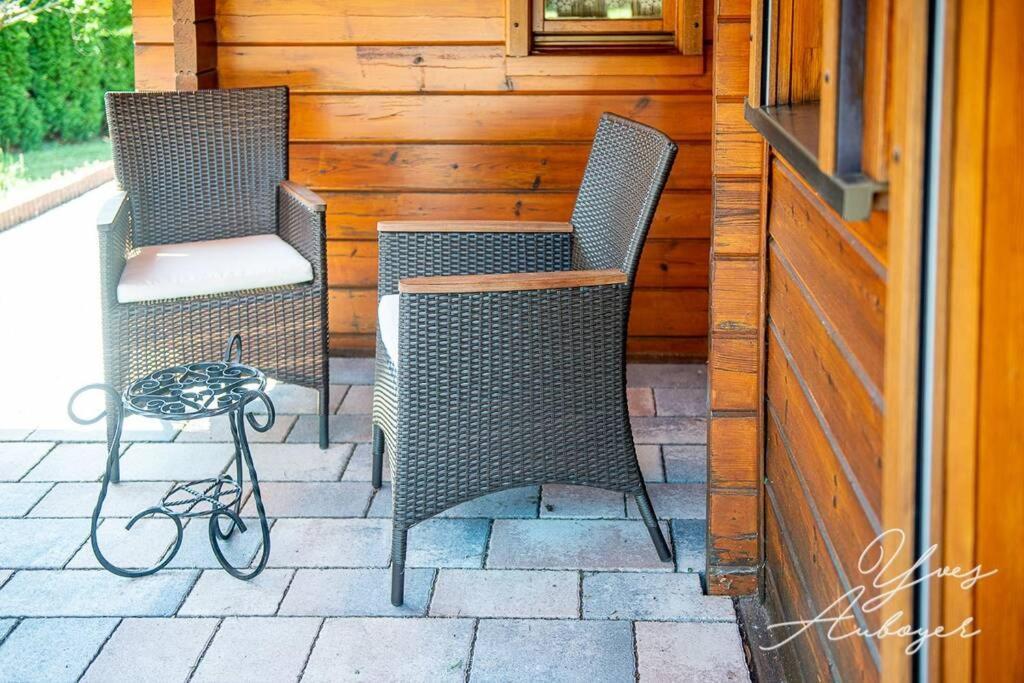 Chalet La Calougeotte, Jardin, Spa Et Sauna Prives Le Menil ภายนอก รูปภาพ