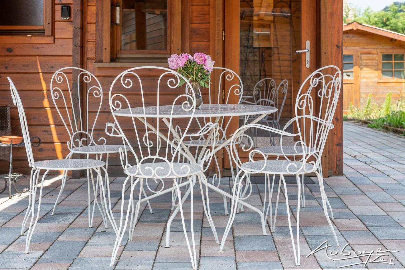 Chalet La Calougeotte, Jardin, Spa Et Sauna Prives Le Menil ภายนอก รูปภาพ